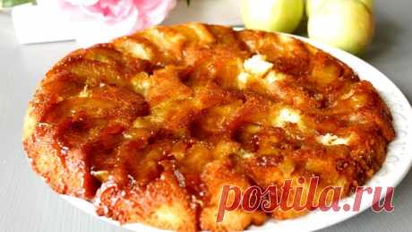 Вкусный Яблочный пирог ТАРТ ТАТЕН. "Шарлотка" по-французски