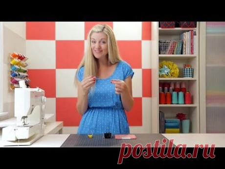 How to make Bias Tape: single-fold and double-fold - YouTube