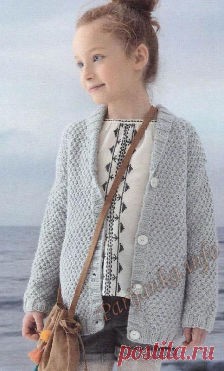 Жакет (д) 04*150 Phildar №5024