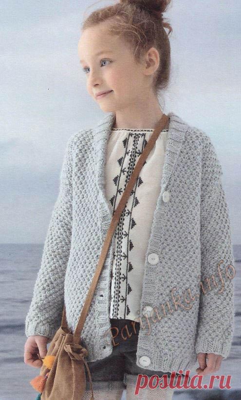 Жакет (д) 04*150 Phildar №5024