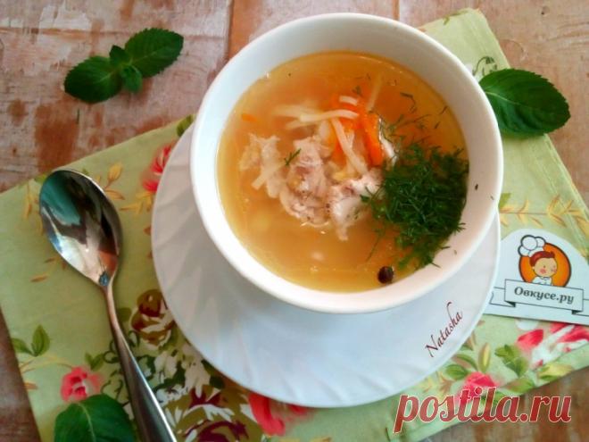 Куриный суп с яичной лапшой - Простые рецепты Овкусе.ру