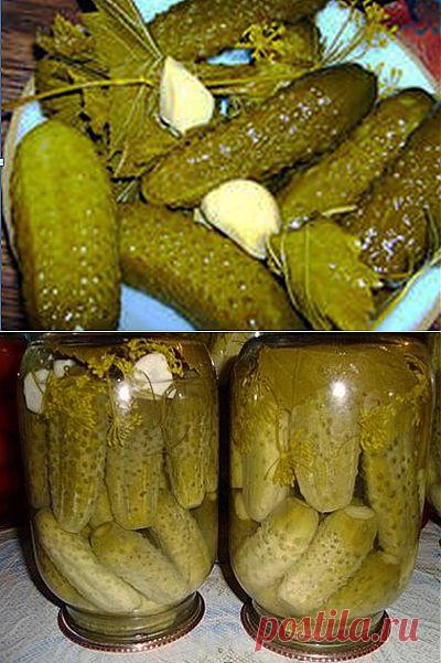 Маринованные огурцы | Рецепты моей мамы