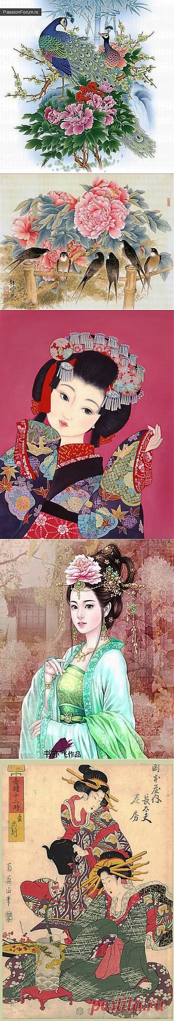 Любителям востока / Декупаж. Мастер-классы / PassionForum - мастер-классы по рукоделию