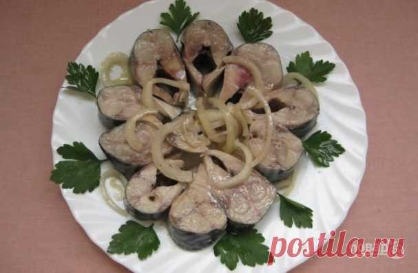 Скумбрия маринованная по-домашнему - пошаговый рецепт с фото на Повар.ру