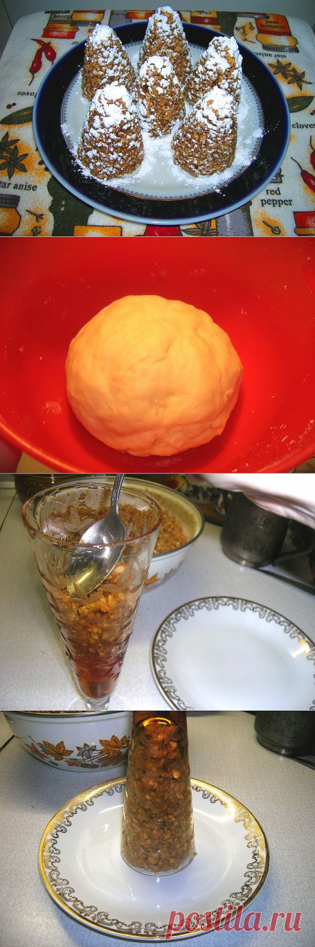 Пирожные "Шишки" - Простые рецепты Овкусе.ру