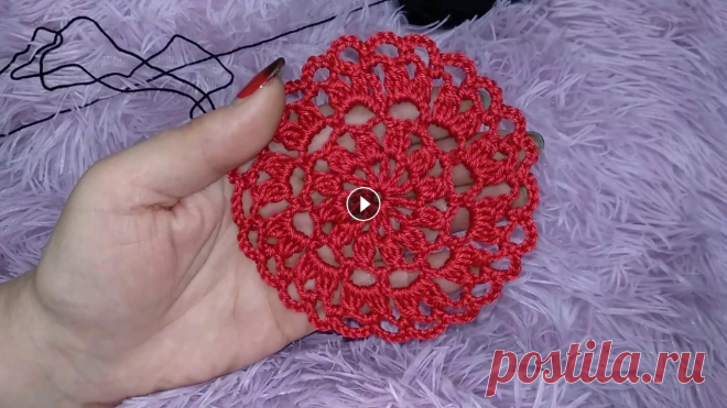 Круглый мотив крючком МК / How to crochet Round Motive Как вязать крючком круглый мотив | How to crochet round motive На протяжении нескольких уроков научимся вязать круглые мотивы, их соединять и сделаем ...