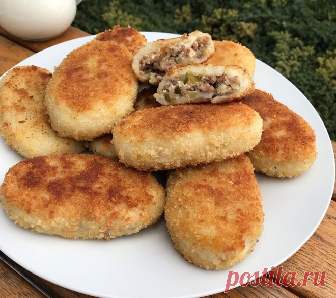 Картофельные котлетки: шикарный ужин из самых простых ингредиентов!