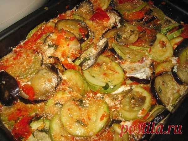 Рататуй — простое, но очень вкусное и популярное летнее блюдо!