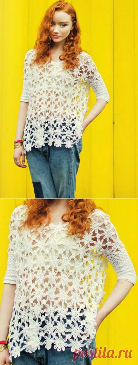 Ажурная туника