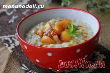 Каша гурьевская - рецепт с пошаговыми фото / Меню недели