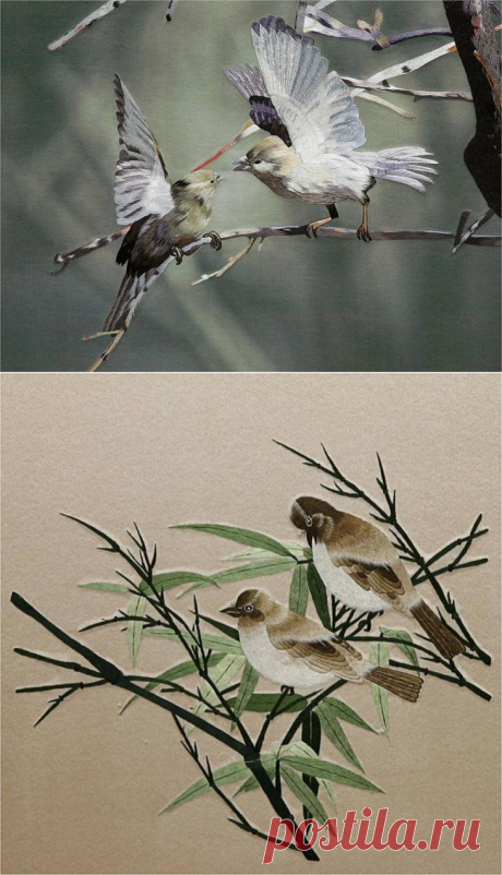 Китайская вышивка - удивительное искусство