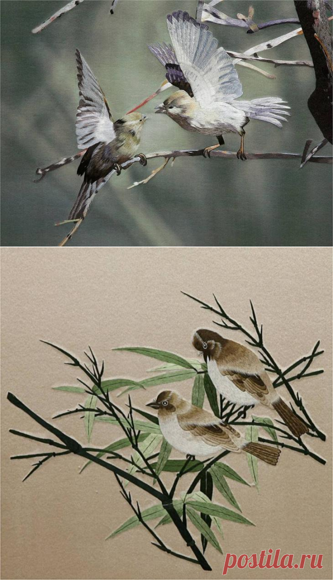 Китайская вышивка - удивительное искусство