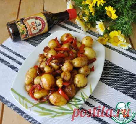 Мелкий картофель, жаренный по-корейски - кулинарный рецепт