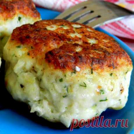 Рецепт: Котлеты из фарша с кабачками