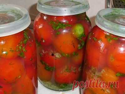 Маринованные помидоры в особом маринаде, с необыкновенным вкусом