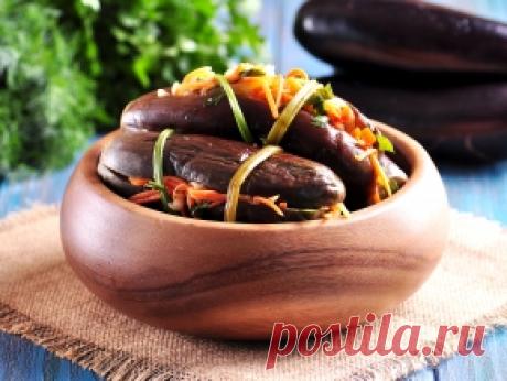 Баклажаны соленые с морковью и чесноком — рецепт с фото пошагово