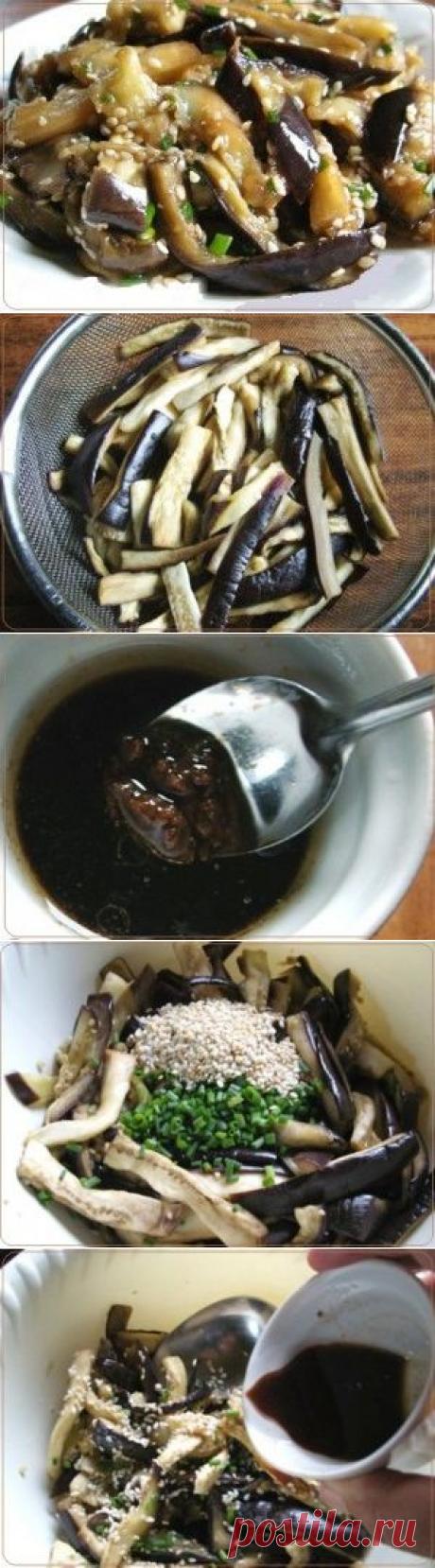 Салат из баклажан по-корейски | Рецепты вкусно