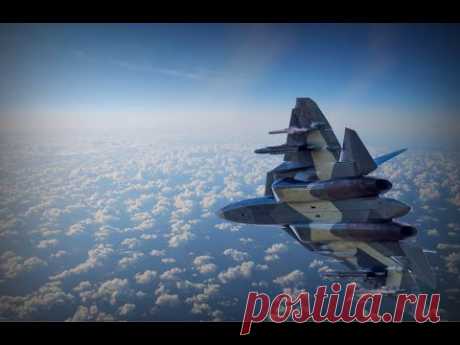 ПАК ФА в вихре - YouTube