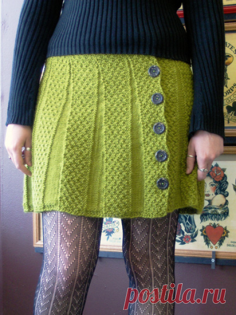 Carnaby skirt: Knitty Deep Fall 2010