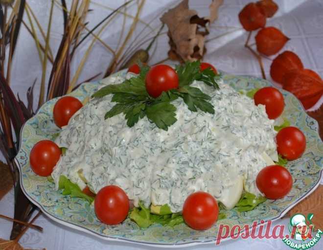 Салат из форели с беконом и авокадо – кулинарный рецепт