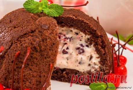 Шоколадный торт &quot;Цукотто&quot; с фруктами - удивительный вкус