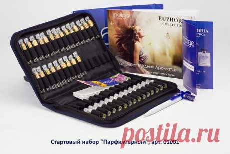 Рабочая папка для дитрибьютера-все пробники ароматов и рекламные материалы..