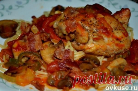 Куриное каччиторе на сковороде - Простые рецепты Овкусе.ру