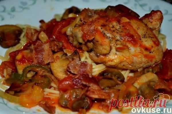 Куриное каччиторе на сковороде - Простые рецепты Овкусе.ру