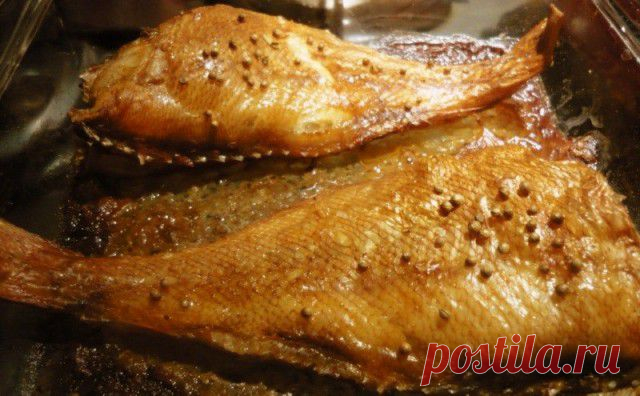 Морской окунь запеченный в духовке