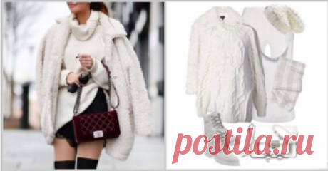 В ожидании снега: 10 белоснежных зимних look`ов