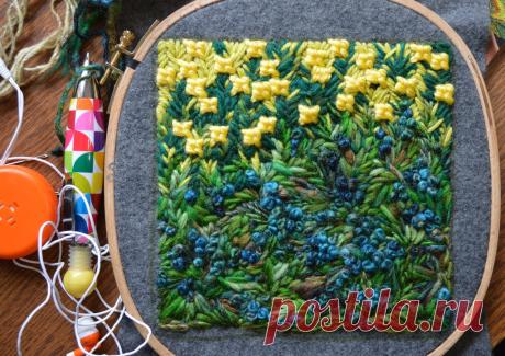 Painting with Yarn