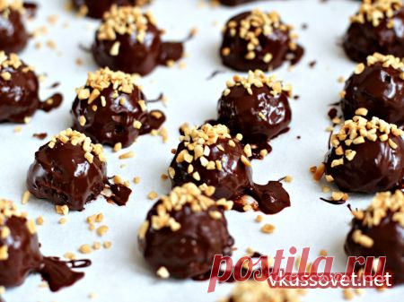 Трюфель с арахисовым маслом