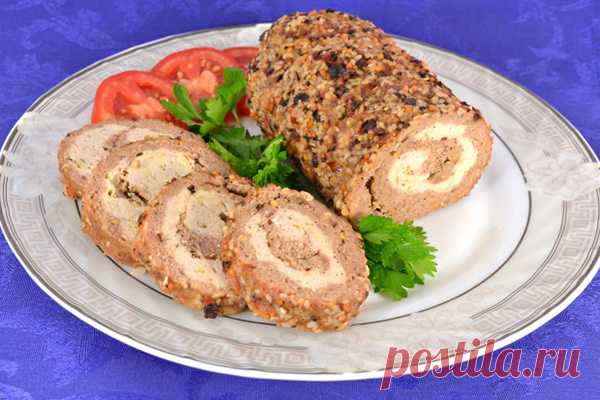 Рулет мясной «Праздничный» — Моя кухня