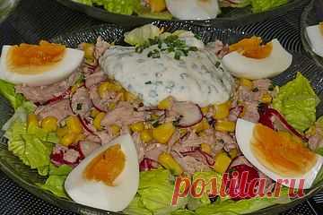 Chefsalat mit Thunfisch von manuela-one| Chefkoch