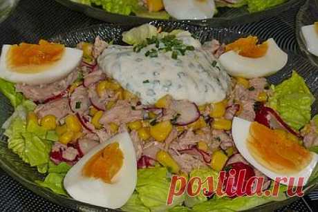 Chefsalat mit Thunfisch von manuela-one| Chefkoch