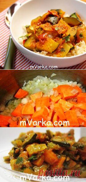 Рагу из баклажанов в мультиварке