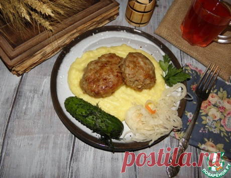 Котлеты с ледяной крошкой – кулинарный рецепт
