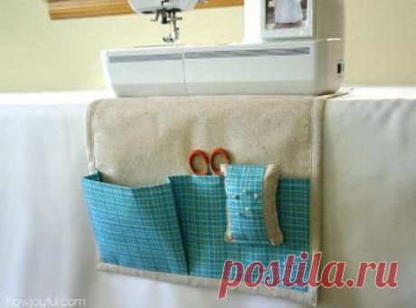 Шьем подложку под швейную машинку с кармашками

 Очень оригинальная идея. С такой подложкой нам не придется искать по дому ножницы, нитки и иголки. Все всегда будет под рукой. Обязательно себе сошью! Под катом - фото мастер-класс. Размеры для работы вам придется рассчитать самим.
•••








•••в продолжении ещё фото
howjoyful.com