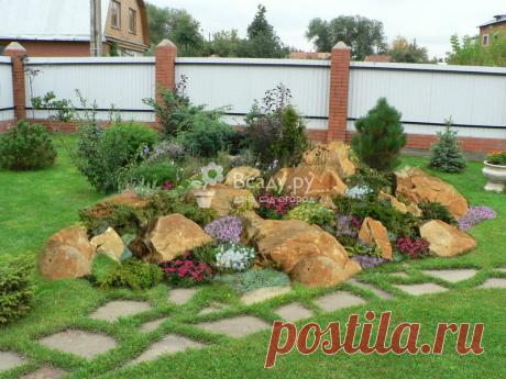 Решение проблем с альпийской горкой: что делать если оседает, схемы Проблема с оседанием насыпной альпийской горки: что делать, как восстановить, как правильно сделать, схемы. Выбор дренажа и грунта для альпийской горки