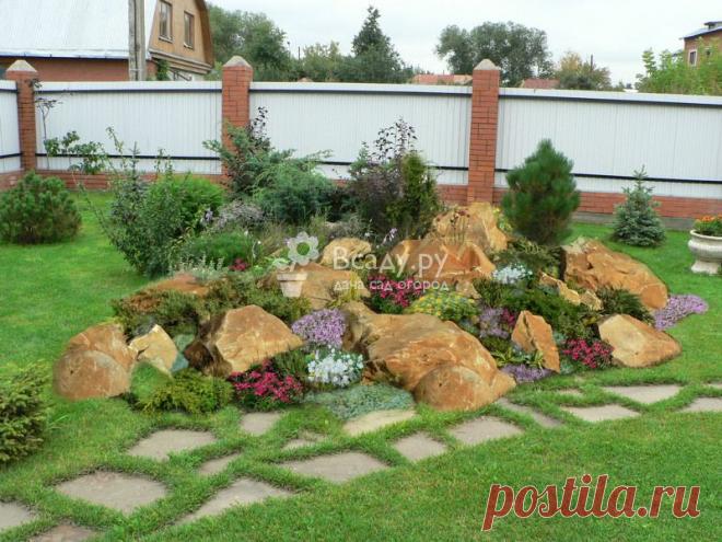 Решение проблем с альпийской горкой: что делать если оседает, схемы Проблема с оседанием насыпной альпийской горки: что делать, как восстановить, как правильно сделать, схемы. Выбор дренажа и грунта для альпийской горки