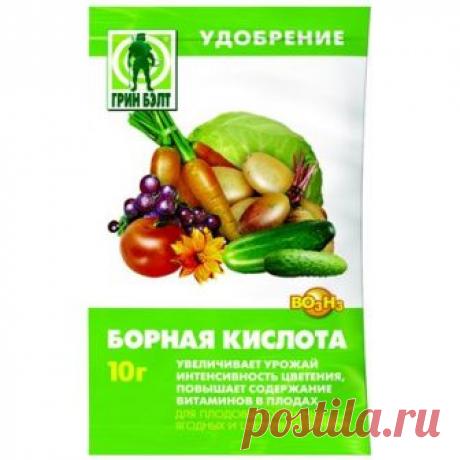 Борная кислота для капусты - польза и способы применения