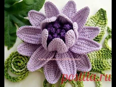 CROCHE FLORES 042 REPOLHUDA 1 - PARTE 1