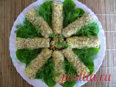 Сырные трубочки - быстрая в приготовлении и очень вкусная закуска! | Банк кулинарных рецептов