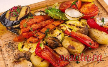 Как вкусно приготовить овощи на мангале