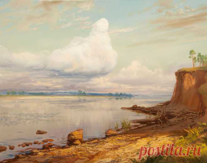 Мастер-Класс по живописи Никонова Дениса Волга-Волга