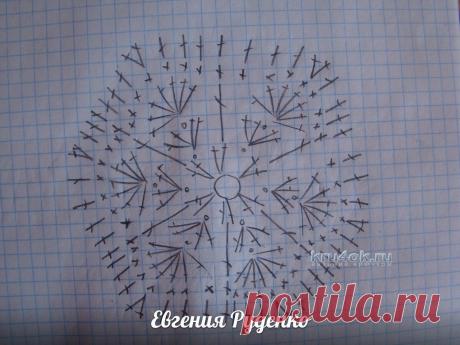 Лошадка из мотивов Африканский цветок - вязание крючком на kru4ok.ru