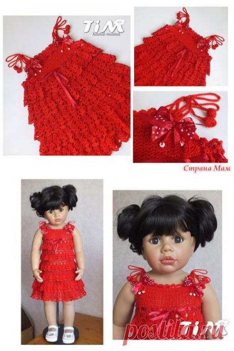 Красный сарафанчик от ТИМ. | Варварушка-Рукодельница