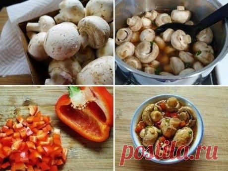 шеф-повар Одноклассники: Быстрые маринованные грибочки!