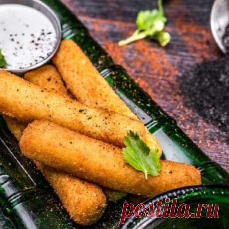 Жареные палочки из пшенной каши