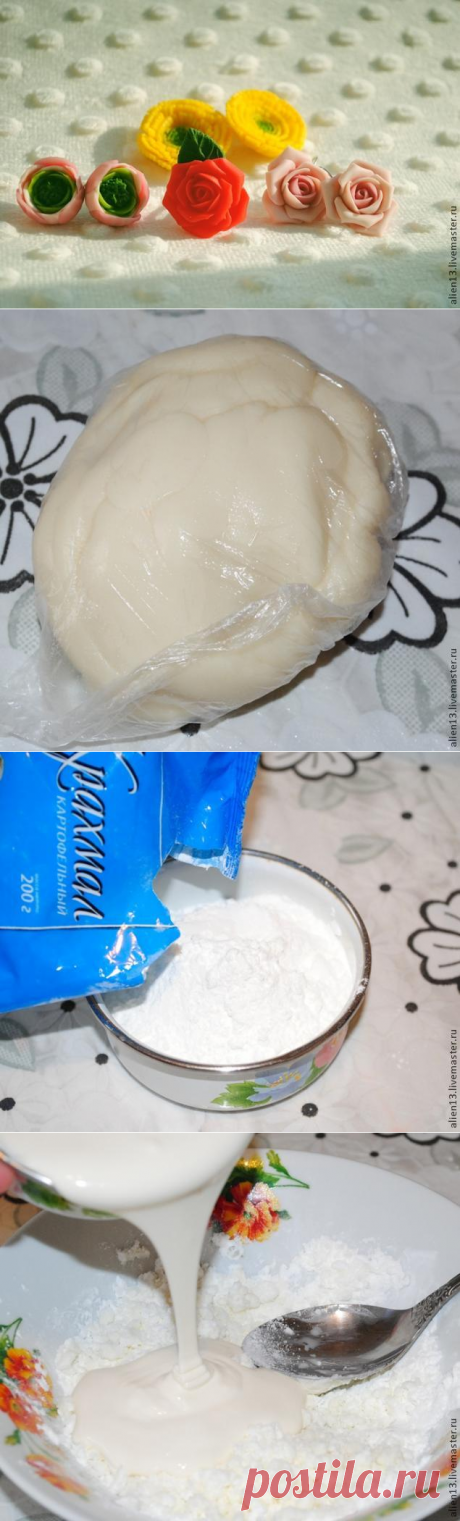 Холодный фарфор в микроволновой печи - Ярмарка Мастеров - ручная работа, handmade